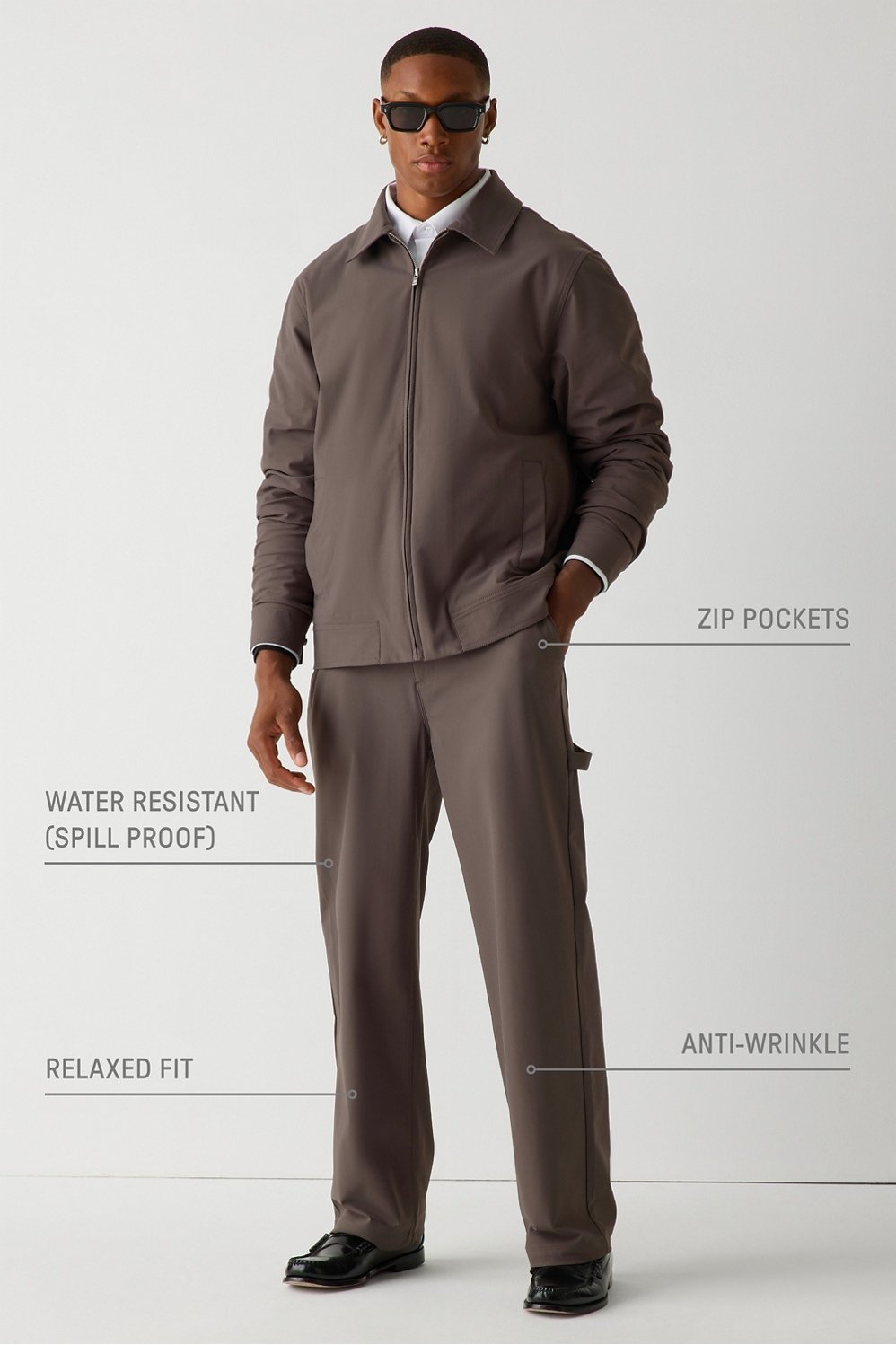 Fabletics The Don Baggy Carpenter Pant