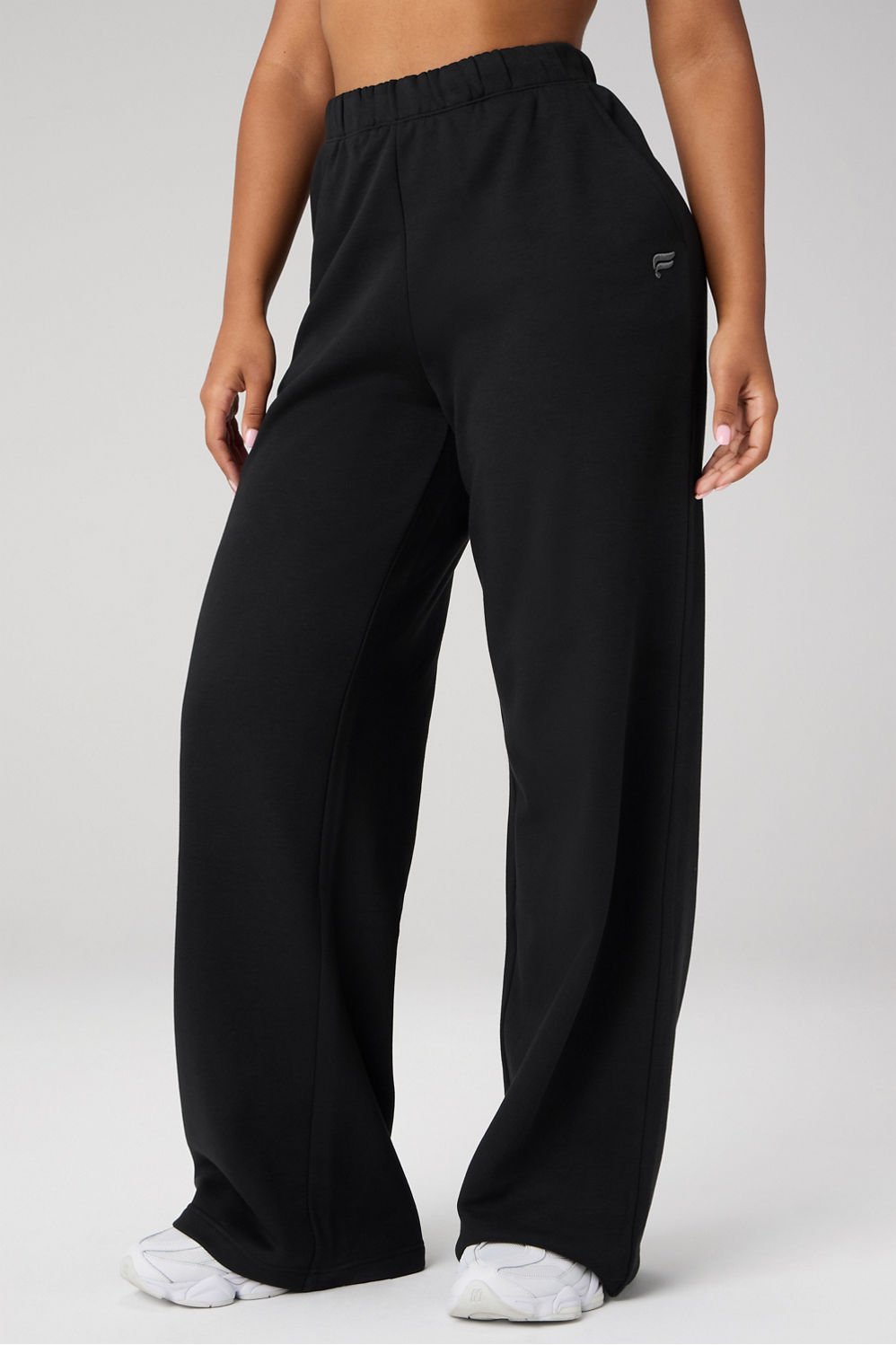 Fabletics Cozy Fleece Wide Leg Sweatpant