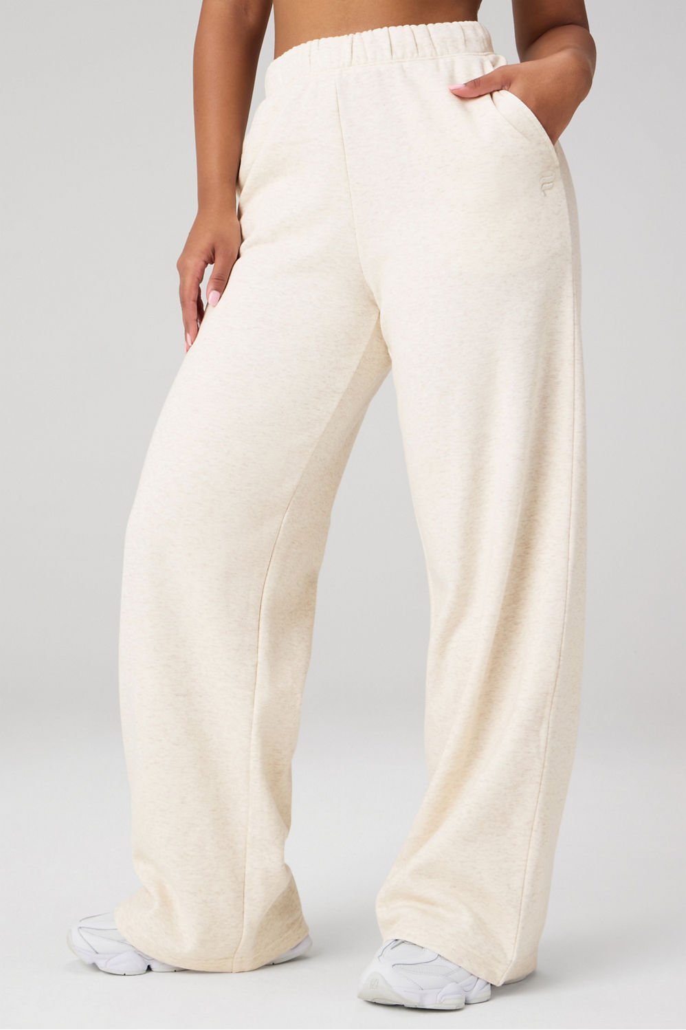 Fabletics Cozy Fleece Wide Leg Sweatpant