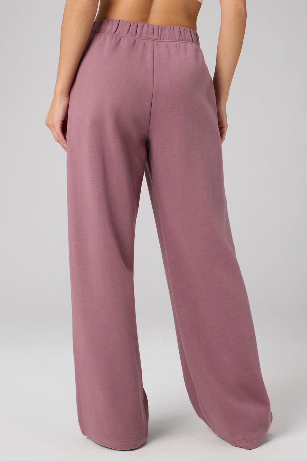Fabletics Cozy Fleece Wide Leg Sweatpant