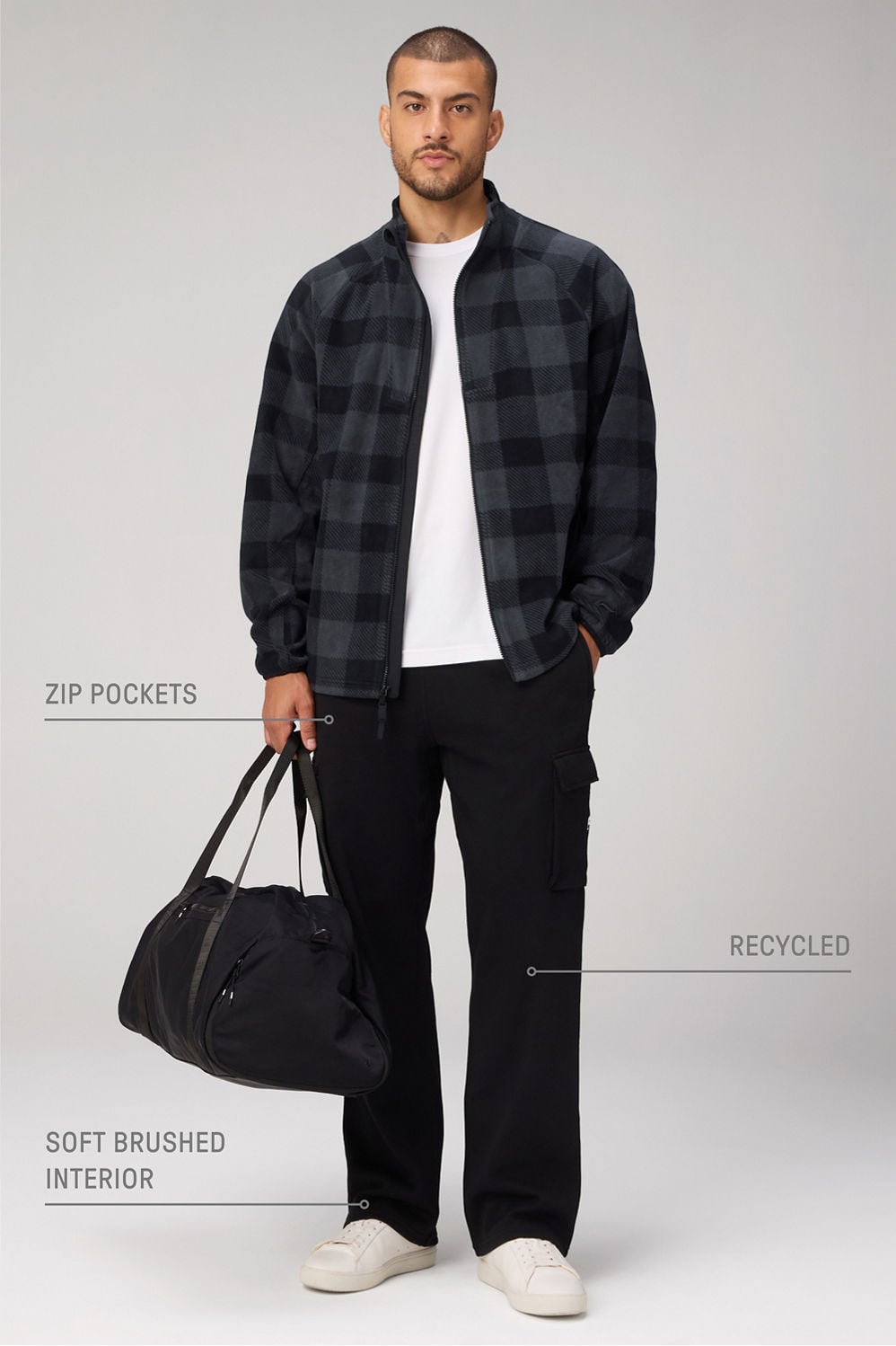 Fabletics The Go-To Straight Leg Cargo Pant