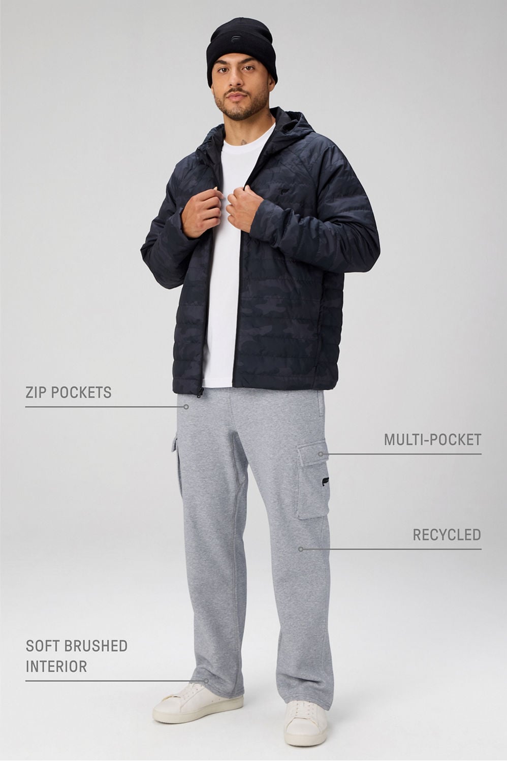 Fabletics The Go-To Straight Leg Cargo Pant