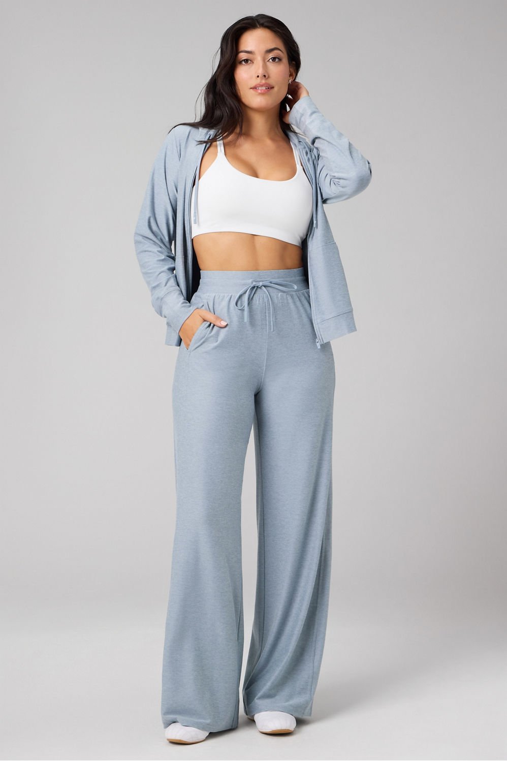 Fabletics Cloud Jersey Wide Leg Pant