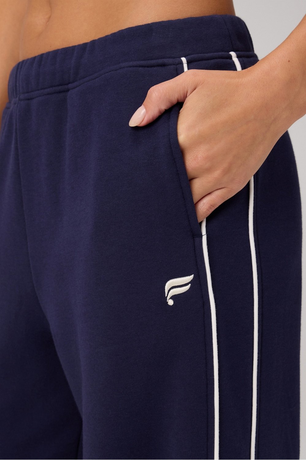 Fabletics Cozy Fleece Wide Leg Pant