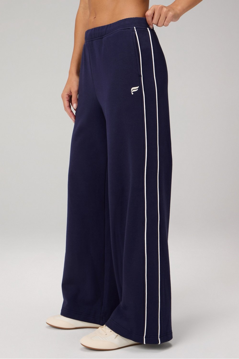 Fabletics Cozy Fleece Wide Leg Pant