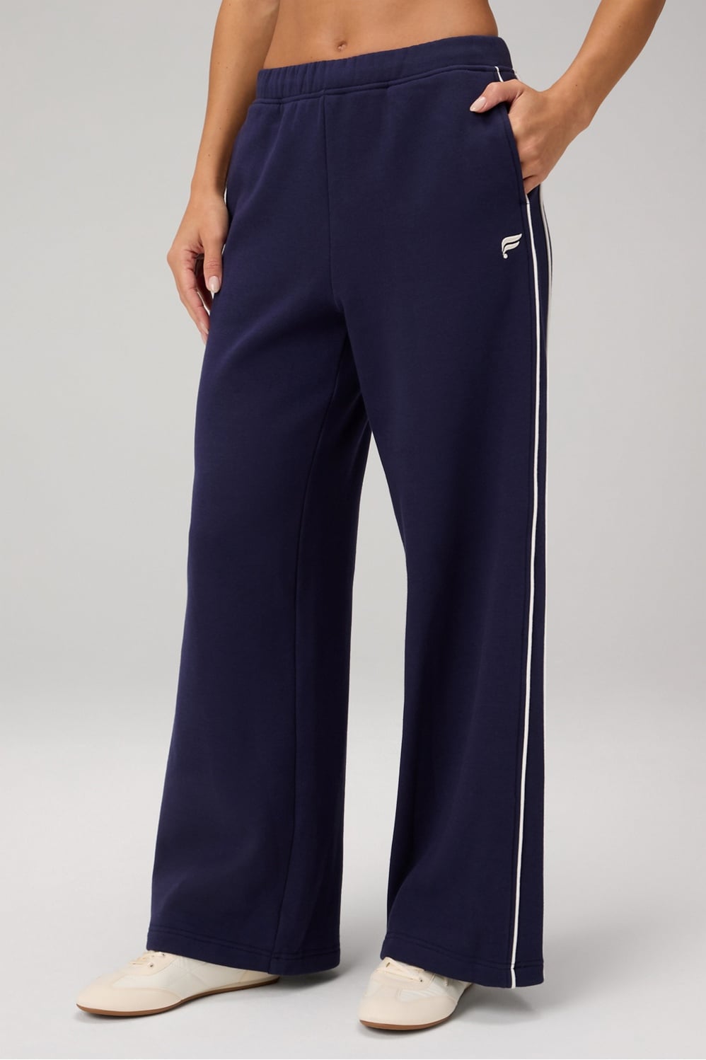 Fabletics Cozy Fleece Wide Leg Pant
