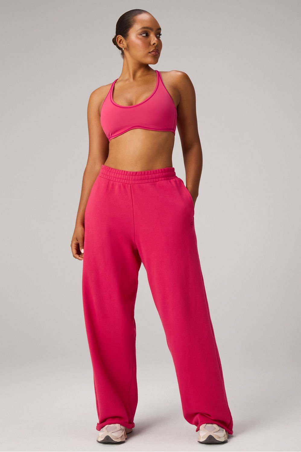 Fabletics Heavy Terry Oversized Wide Leg Sweatpant