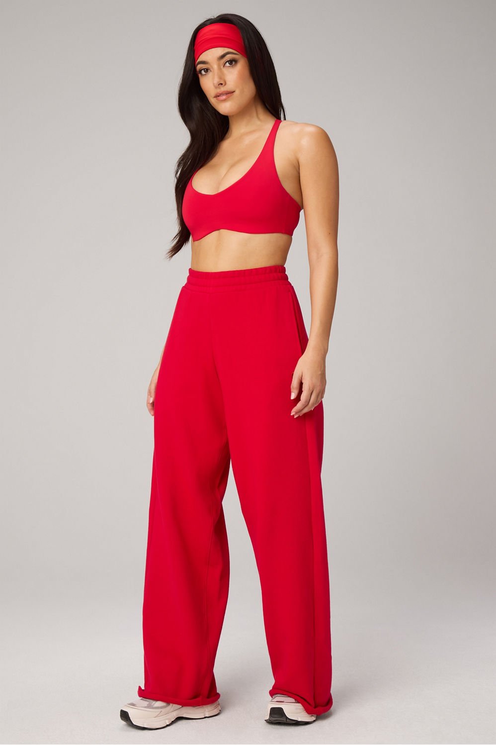 Fabletics Heavy Terry Oversized Wide Leg Sweatpant