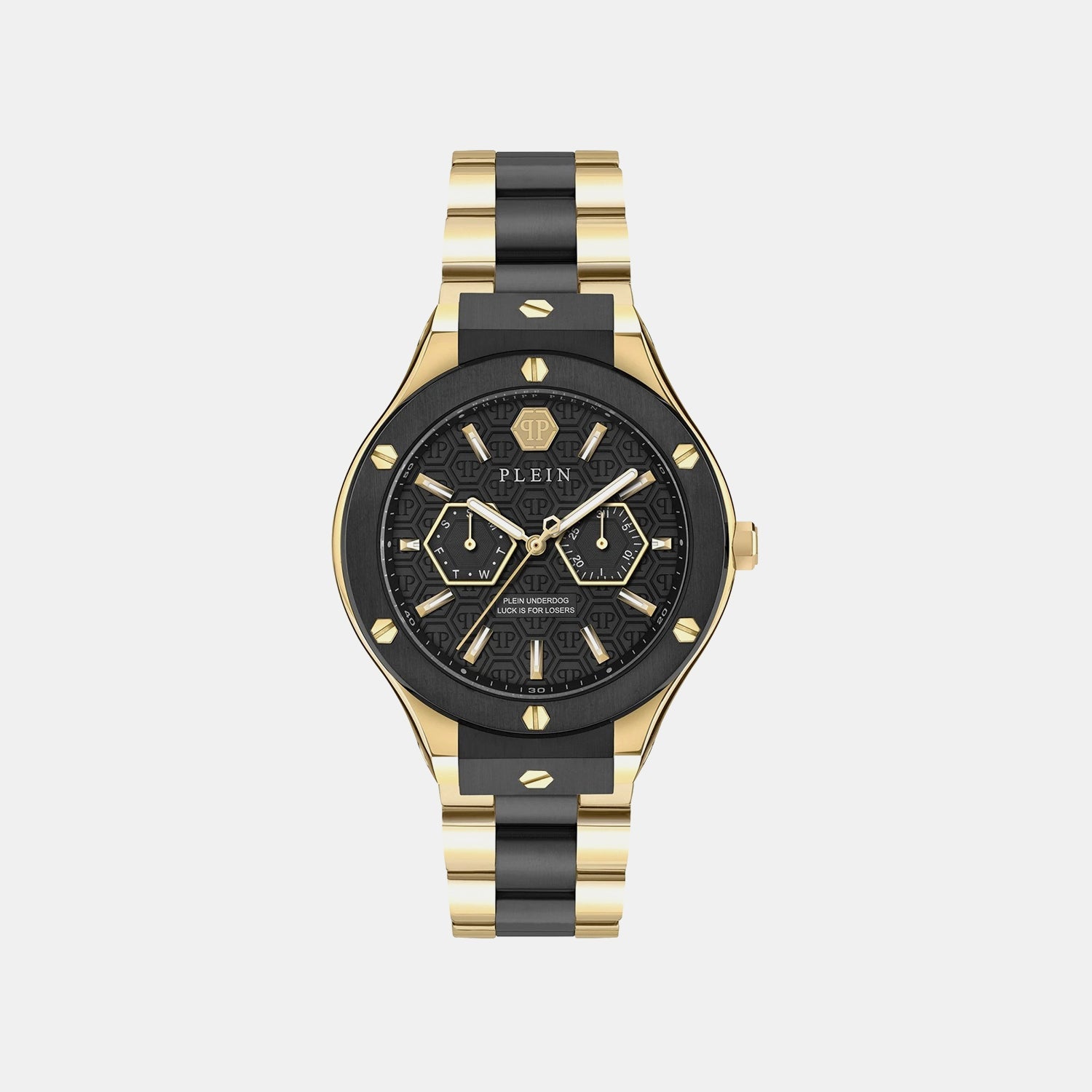 Philipp Plein Men Quartz Black Dial Analog Stainless Steel Watch Pw1Ga0626