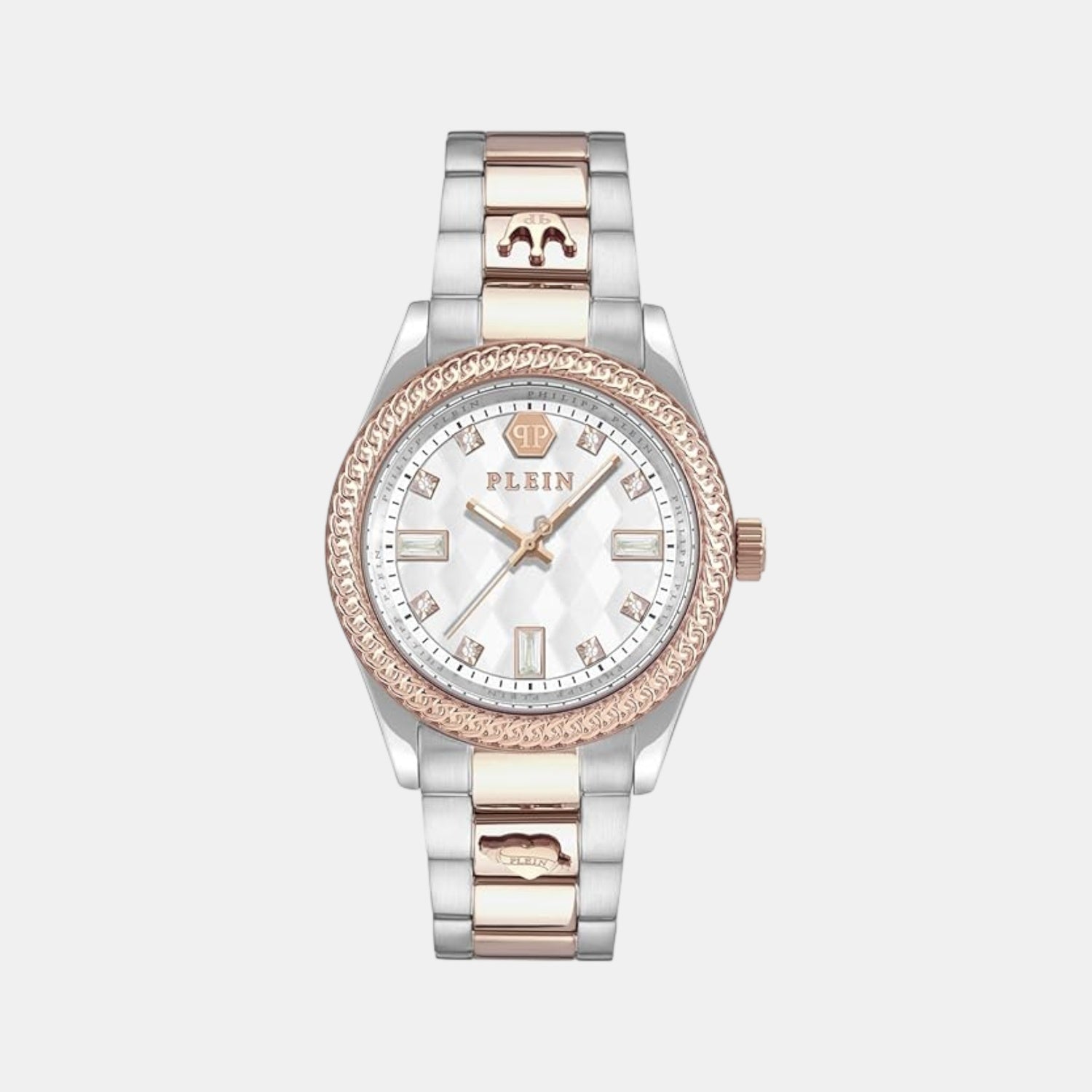 Philipp Plein Women Automatic Multicolour Dial Analog Stainless Steel Watch Pwcda0724