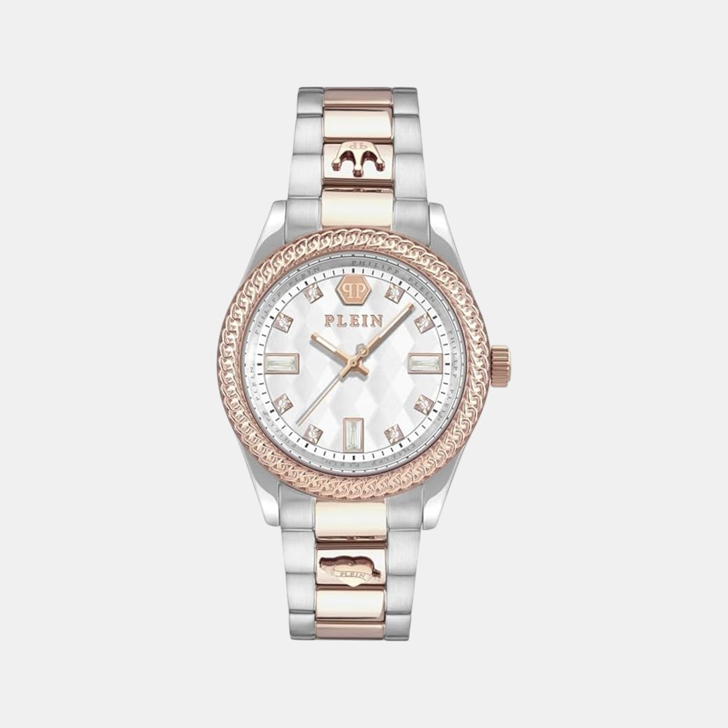 Philipp Plein Women Automatic Multicolour Dial Analog Stainless Steel Watch Pwcda0724