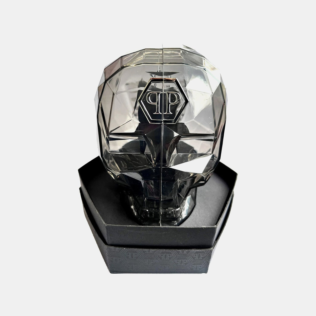 Philipp Plein Hexagon Phantom Men Quartz Black Dial Analog Stainless Steel Watch PWPUA0725
