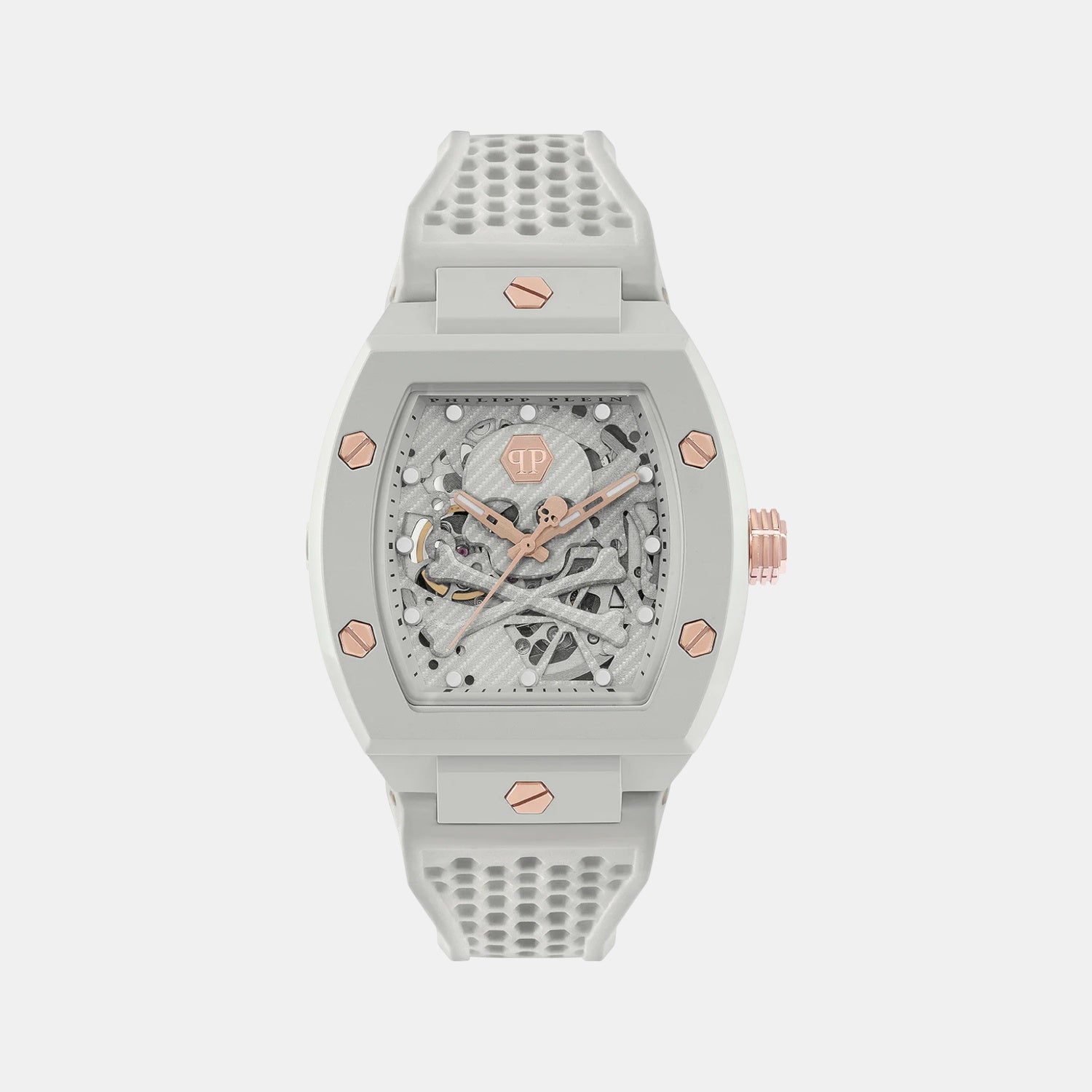 Philipp Plein Women Quartz Silver Dial Chronograph Stainless Steel Watch Pwsba0123