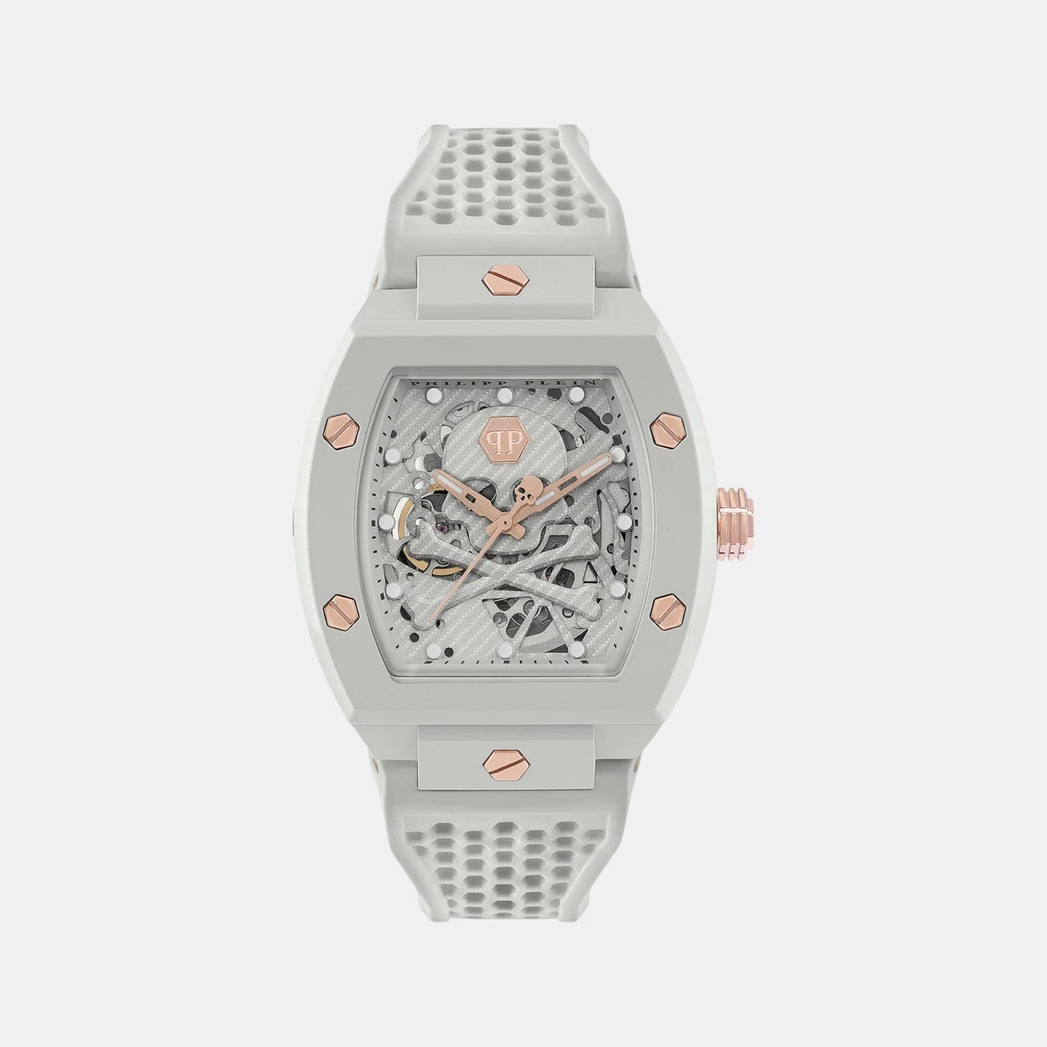Philipp Plein Women Quartz Silver Dial Chronograph Stainless Steel Watch Pwsba0123