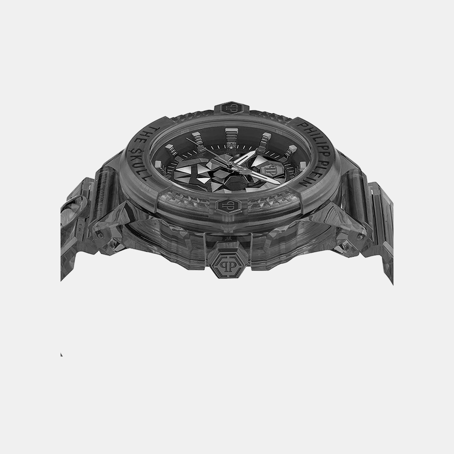 Philipp Plein Men Quartz Black Dial Analog Plastic Watch Pwwaa0523