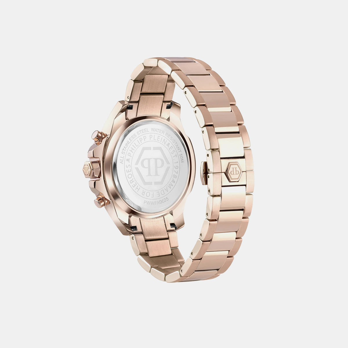 Philipp Plein the $Kull Chrono Men Quartz Green Dial Chronograph Stainless Steel Watch PWWFA0625