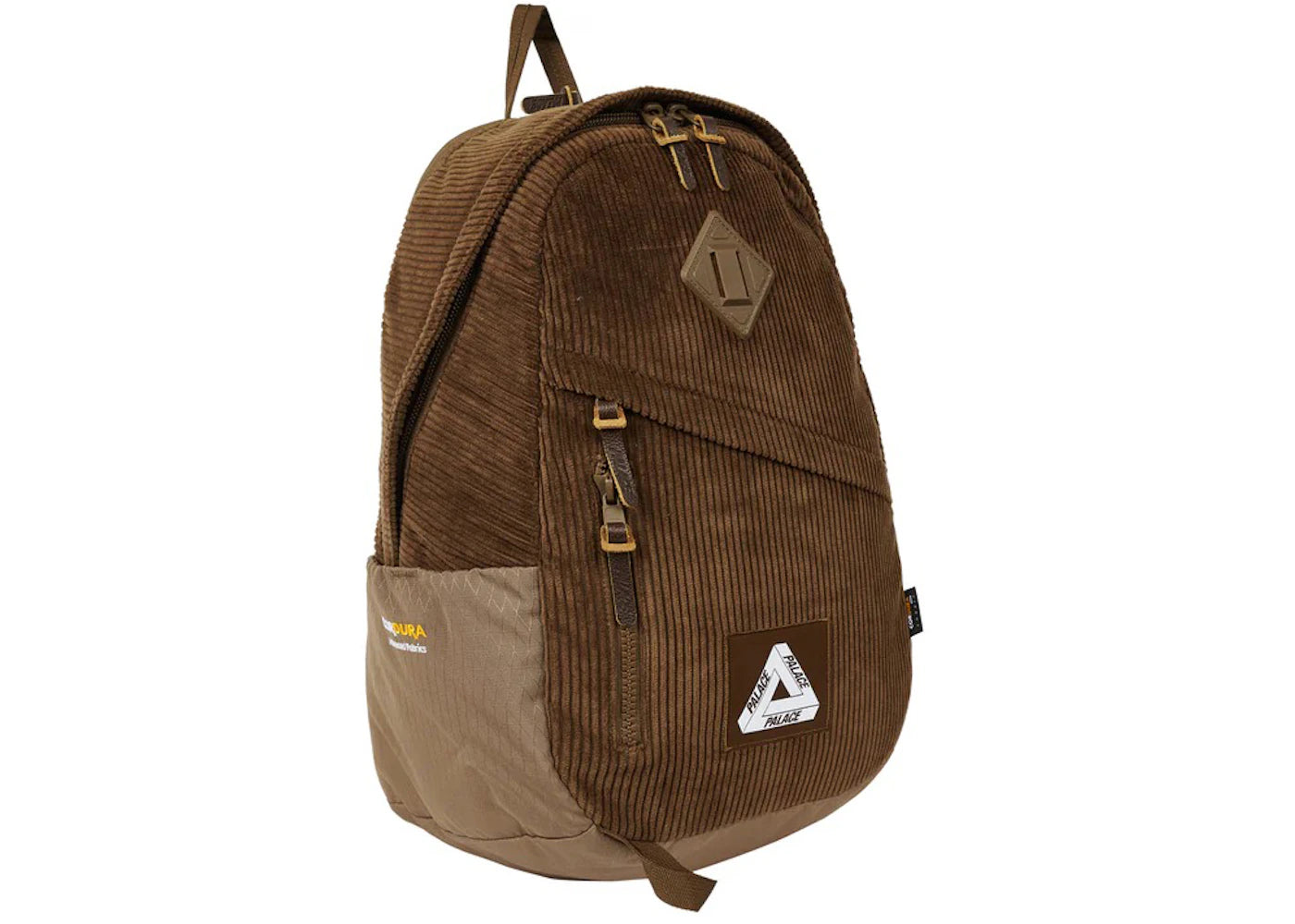 palace corduroy backpack brown