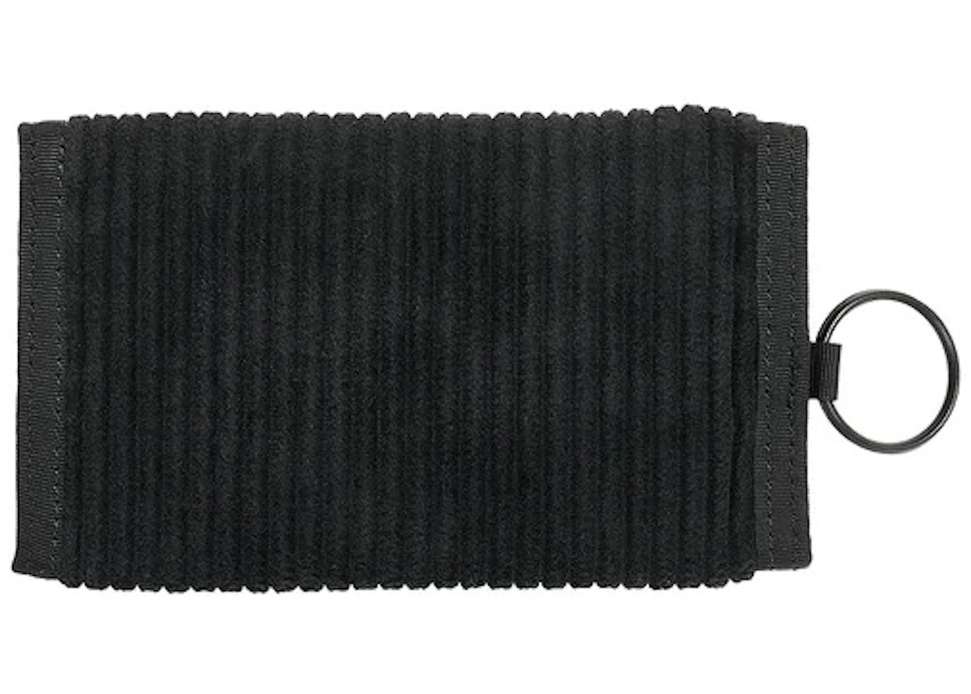 Palace Corduroy Tri Wallet Black