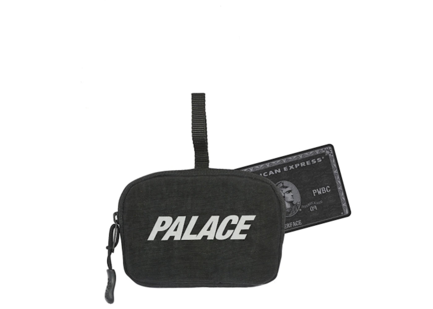Palace Flip Stash Wallet Black