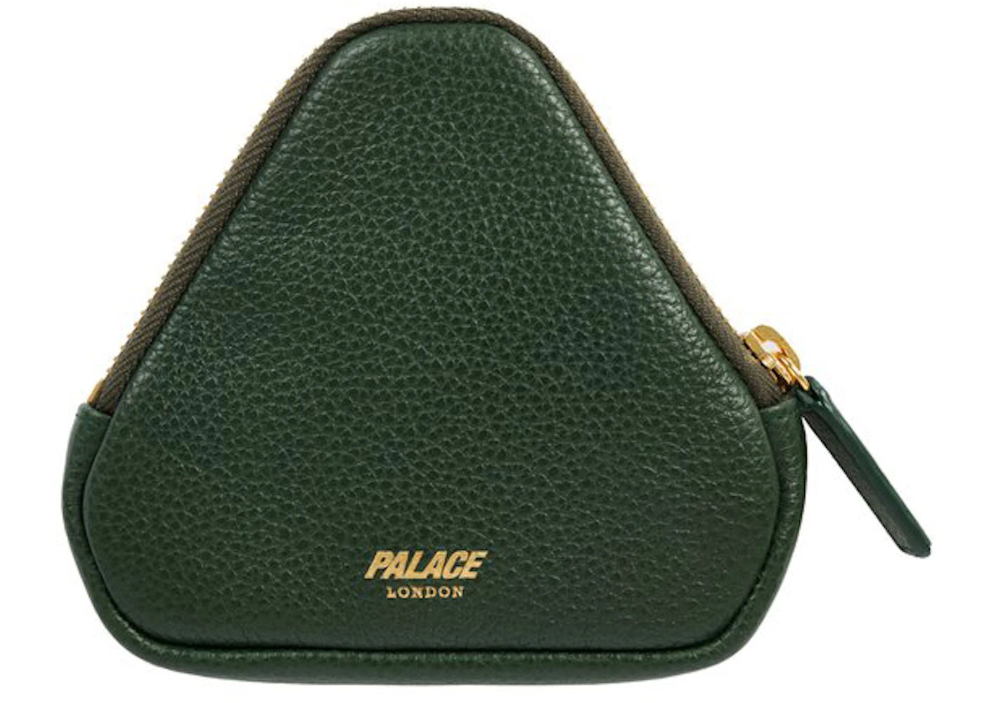 palace leather coin wallet green