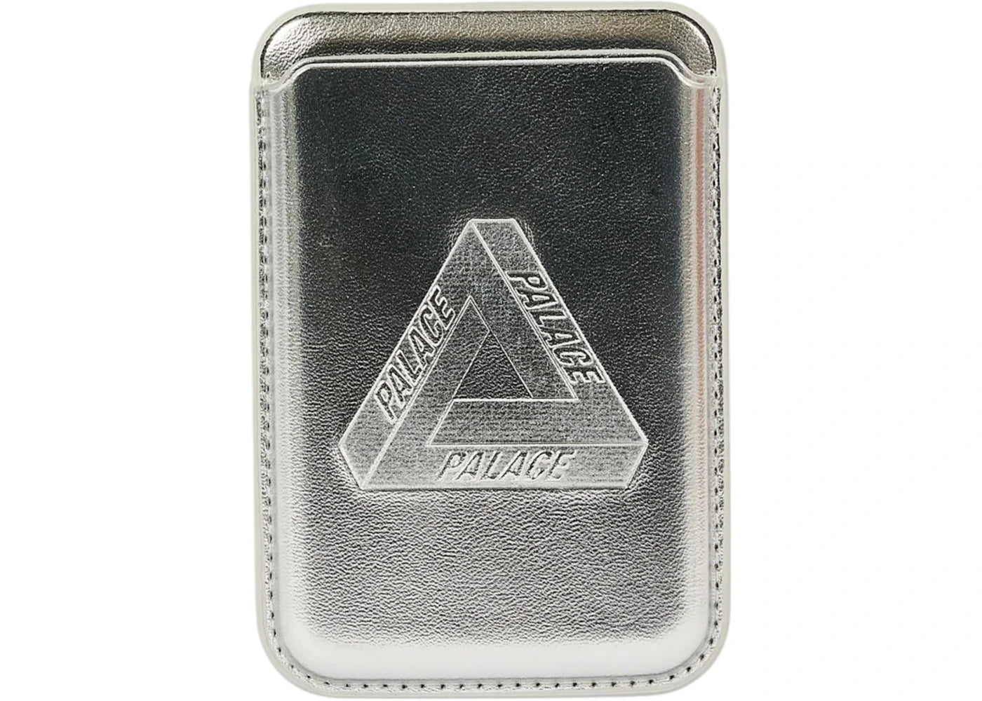 palace magsafe wallet silver