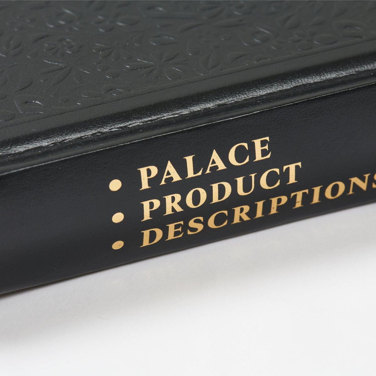 Palace Product Descriptions: the Selected Archive BOOK Black
