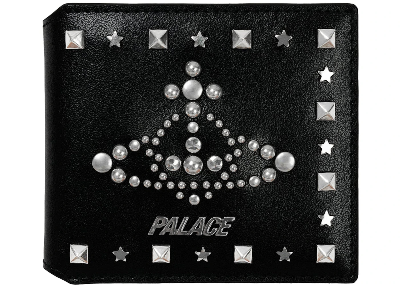 palace x vivienne westwood wallet black