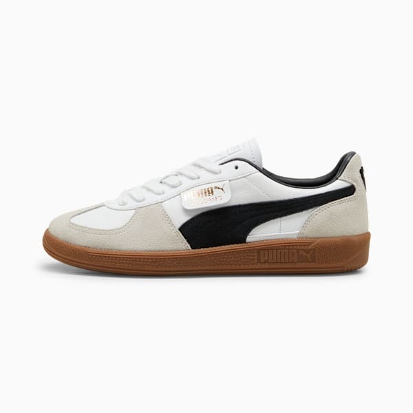 Palermo Leather Sneakers Puma White-Vapor Gray-Gum