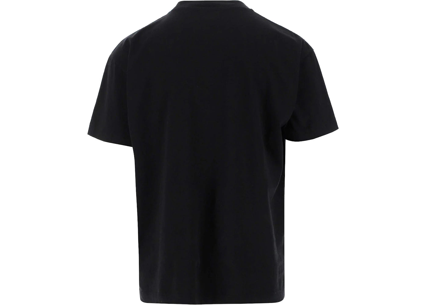 palm angels bear print sprayed logo t-shirt black/brown