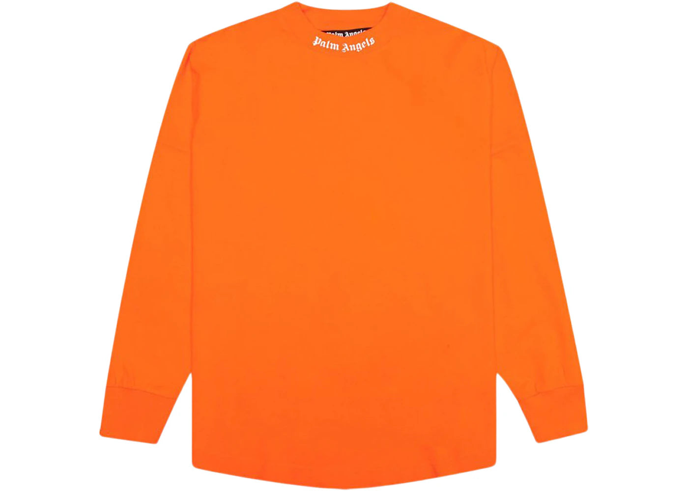 palm angels classic logo over long-sleeve t-shirt orange