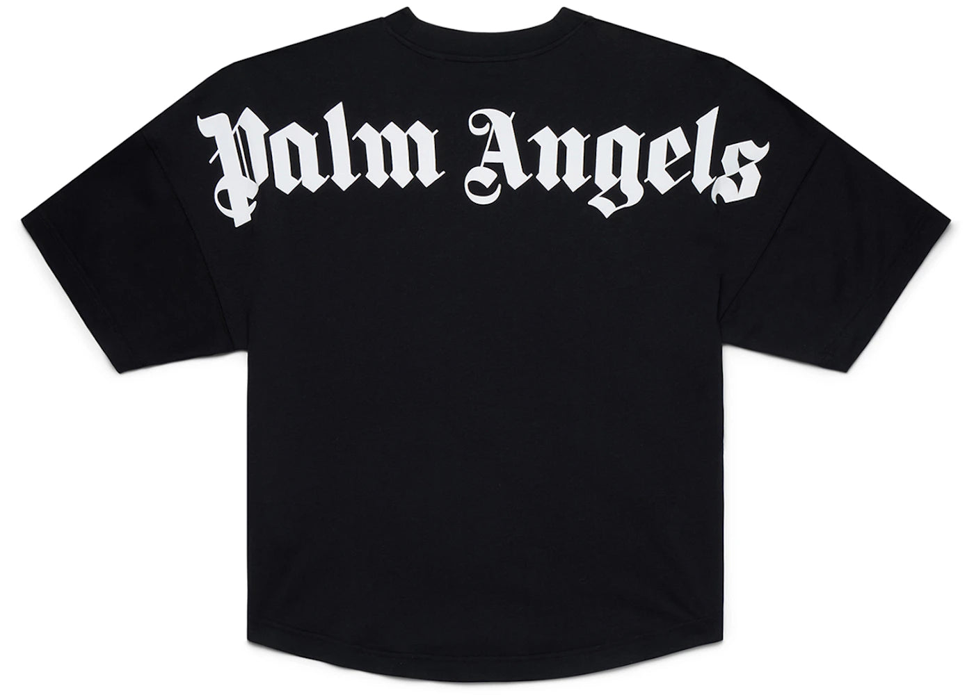 palm angels classic logo print t-shirt black