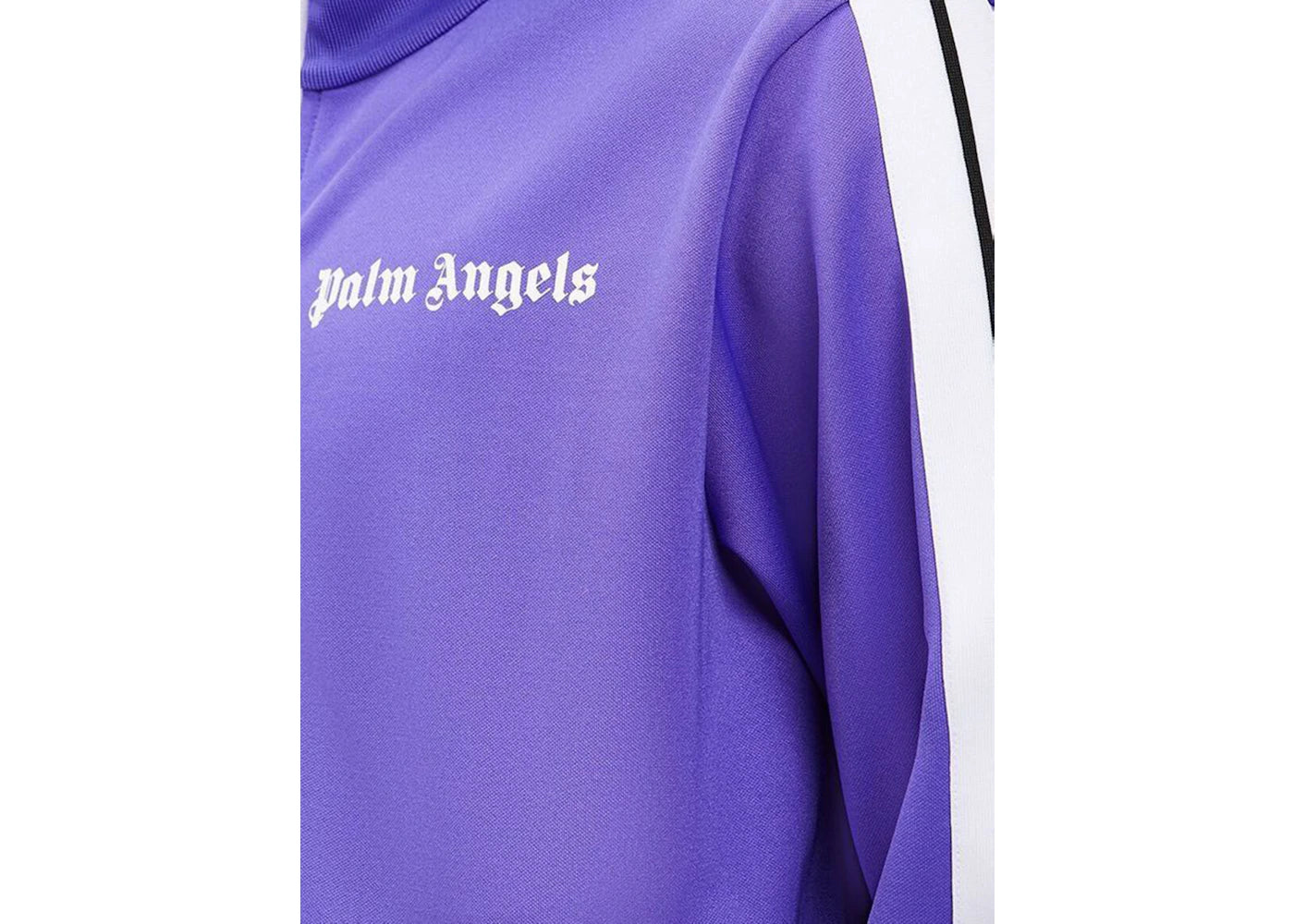 palm angels track jacket purple/black
