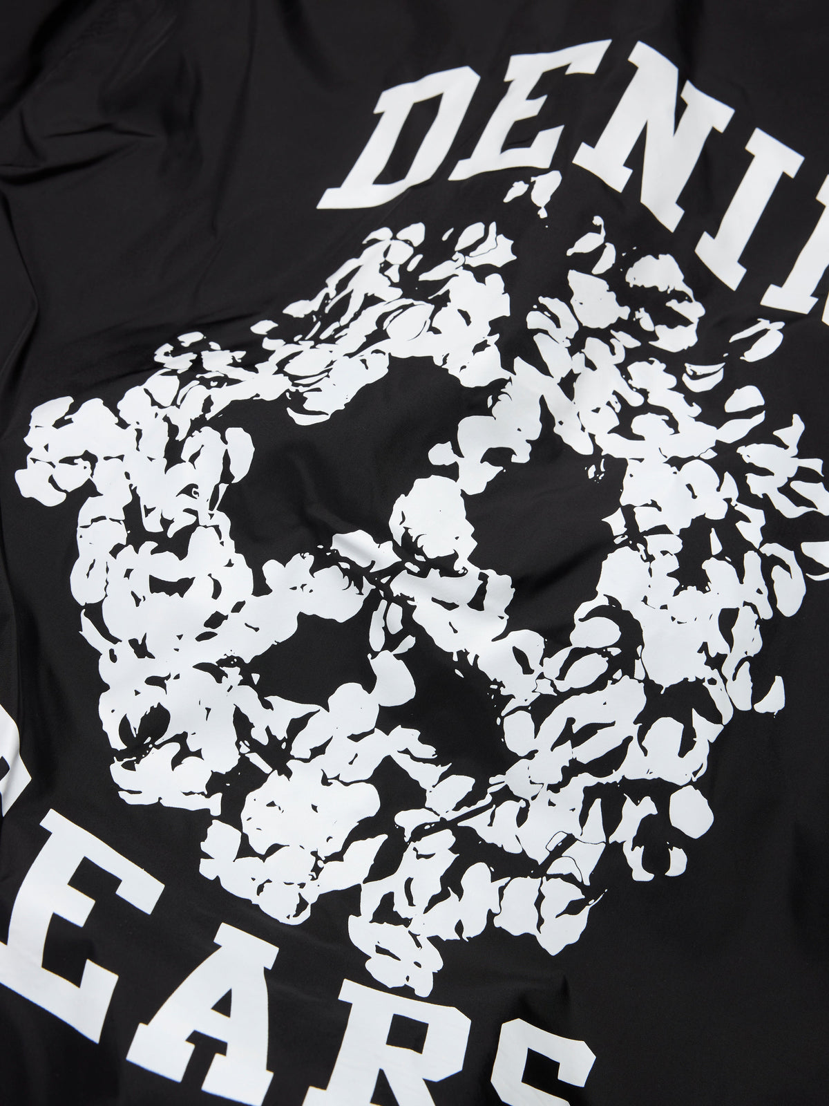 Denim Tears Peace Wreath Coaches Jacket Black