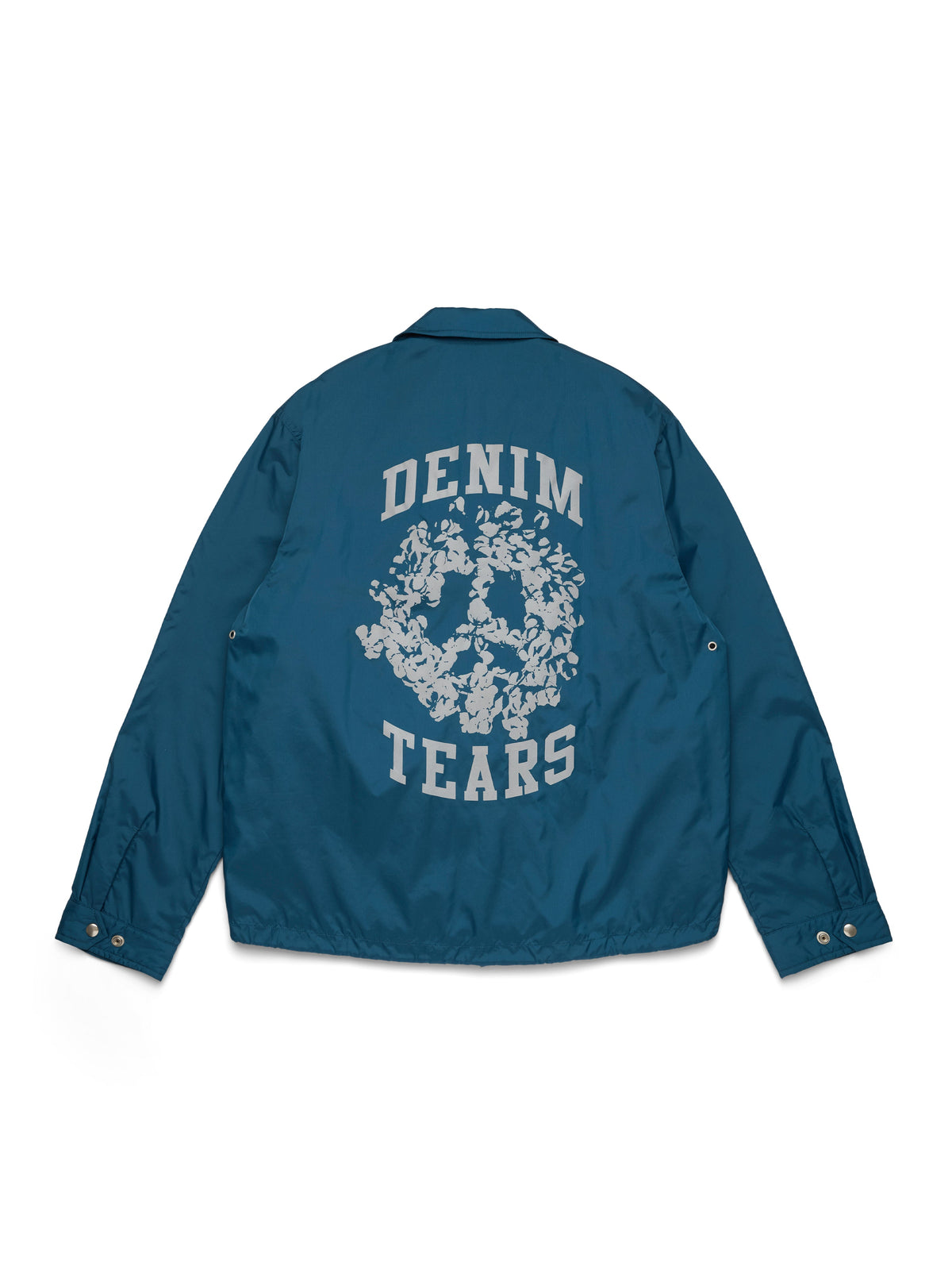 Denim Tears Peace Wreath Coaches Jacket Blue