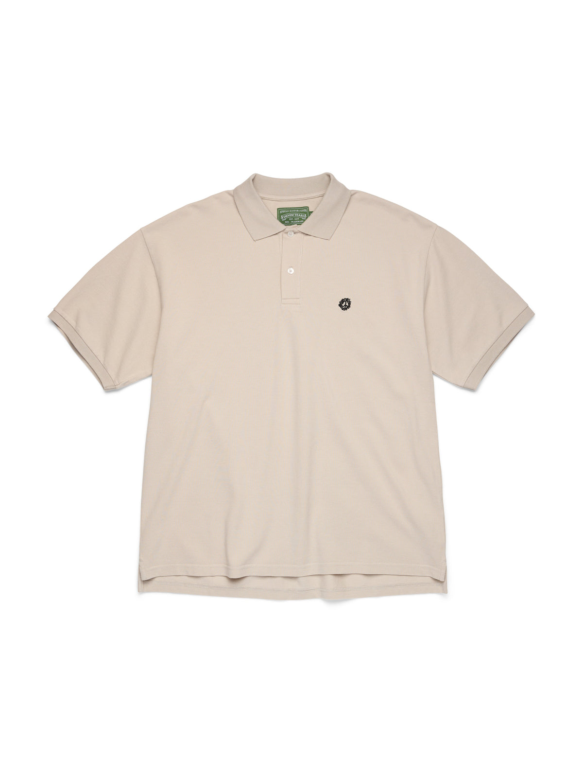 Denim Tears Peace Wreath Polo Cream