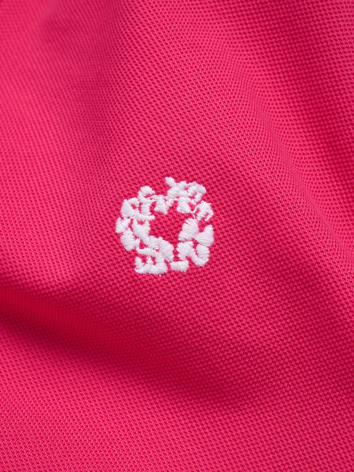 Denim Tears Wreath Polo Pink