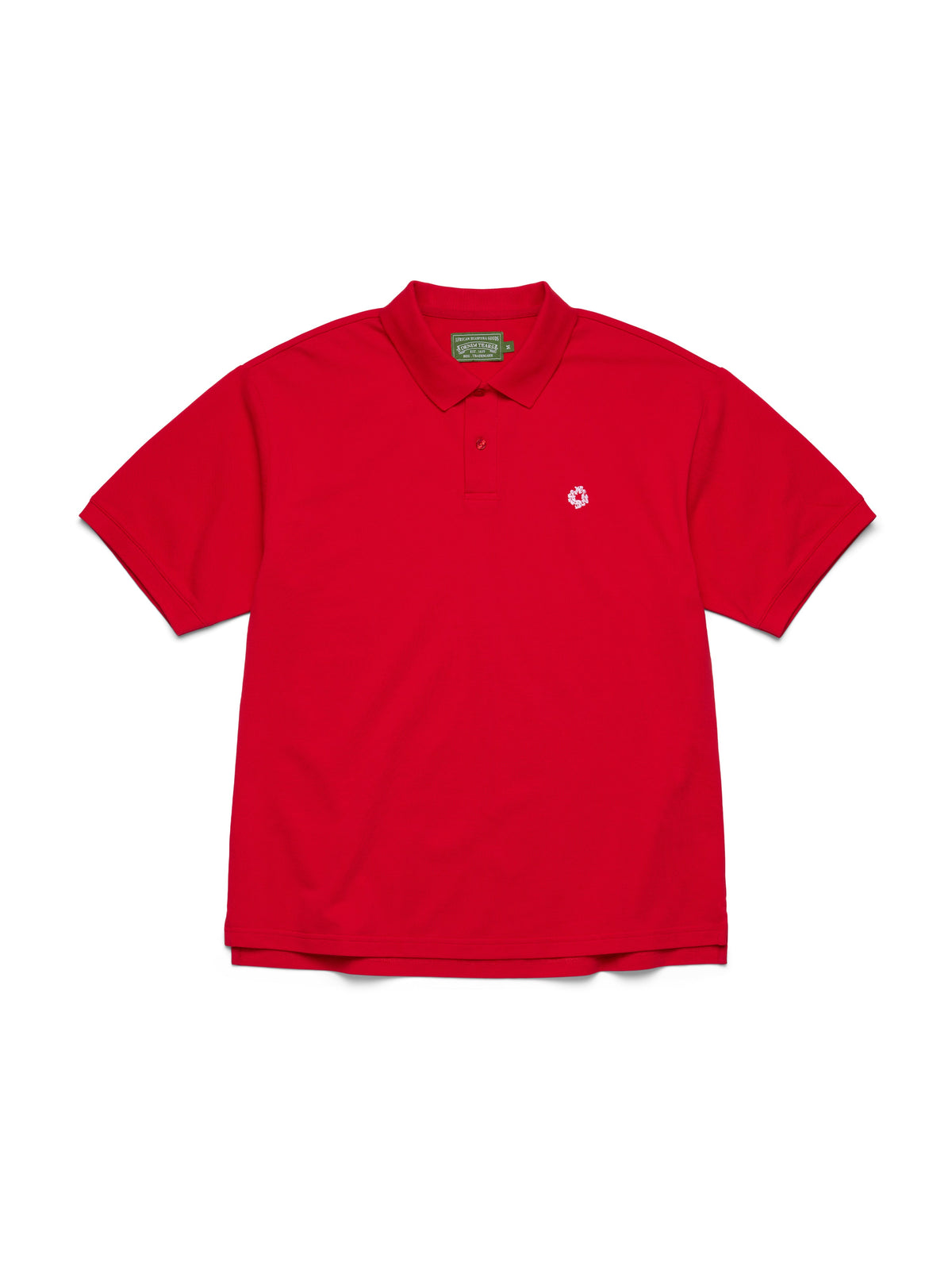 Denim Tears Wreath Polo Red