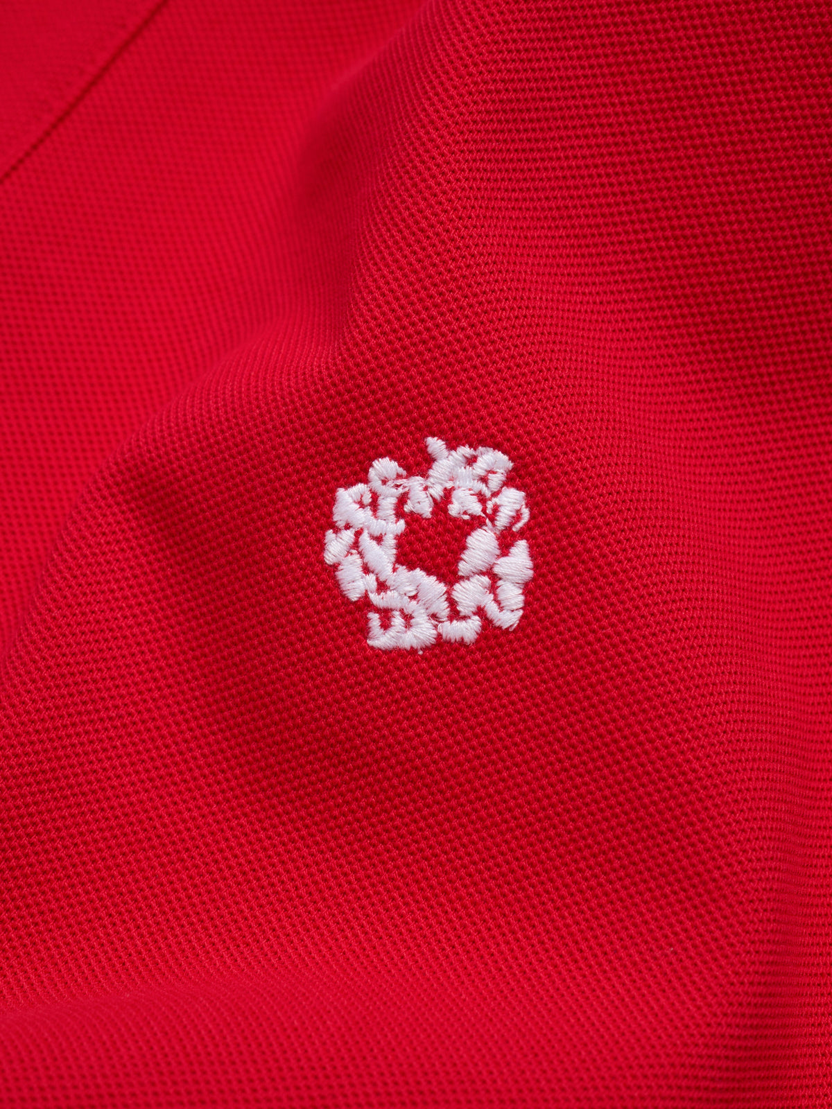 Denim Tears Wreath Polo Red
