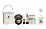 YSL Saint Laurent Lipstick, Perfume, and Cushion Makeup Set