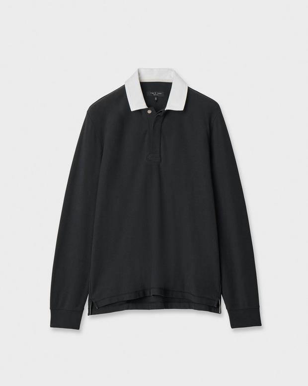 Rag & Bone Piqué Rugby Polo