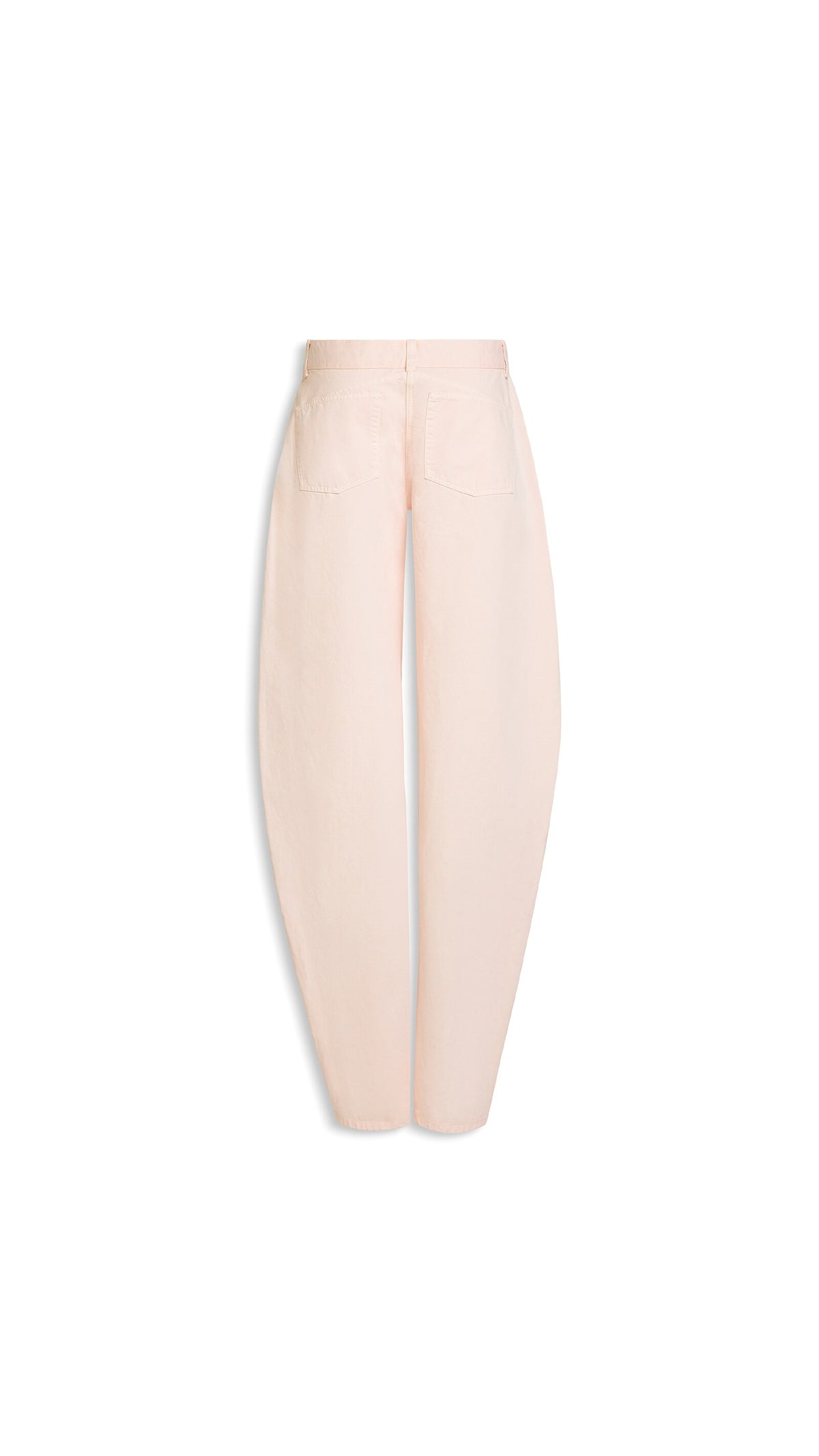 Alaïa Low-Waist Round Denim Jeans