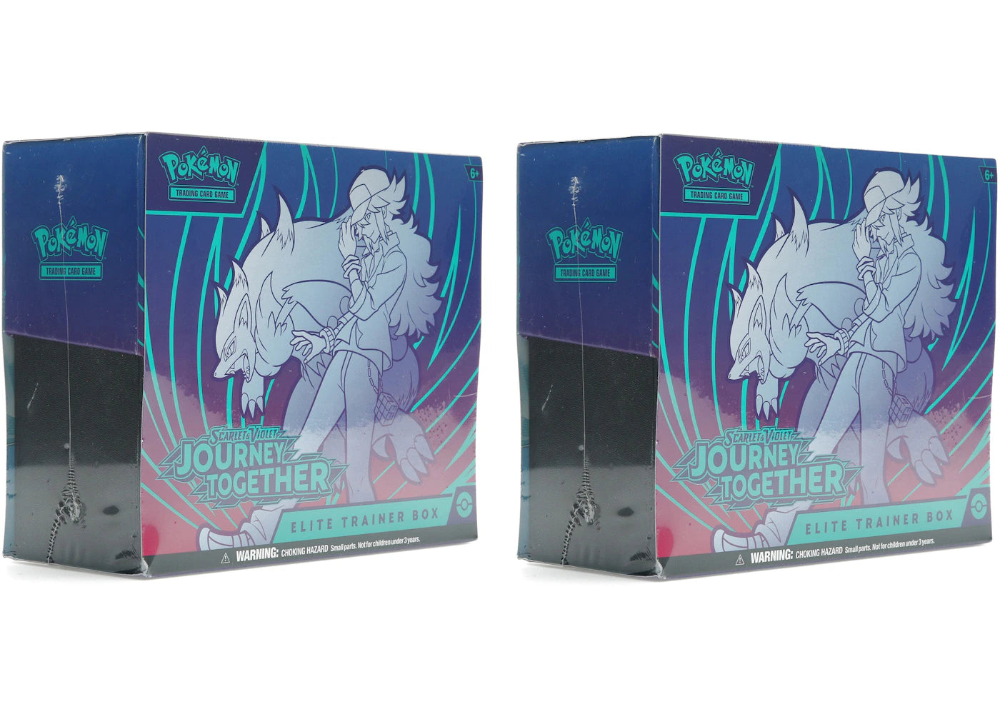 Pokemon Scarlet & Violet Journey Together Elite Trainer Box 2X Lot