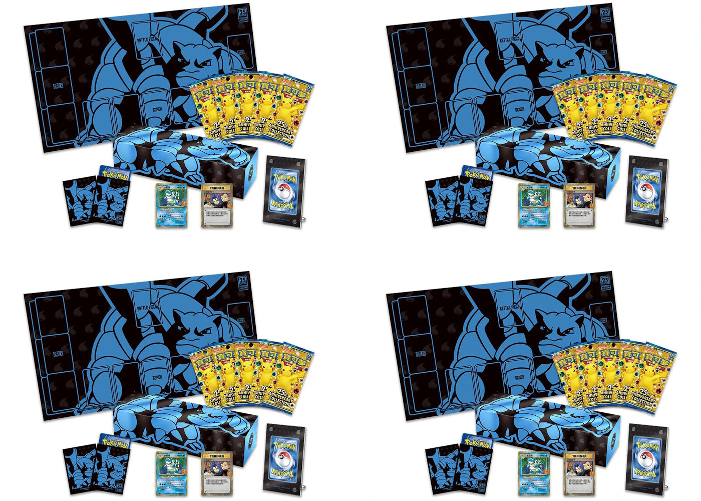 165 167 pokemon card Pokemon - 25th Anniversary Blister Pack [Mew