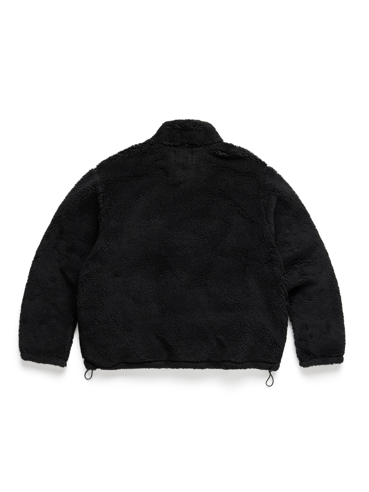 Denim Tears Polar Fleece Quarter Zip Jacket Black