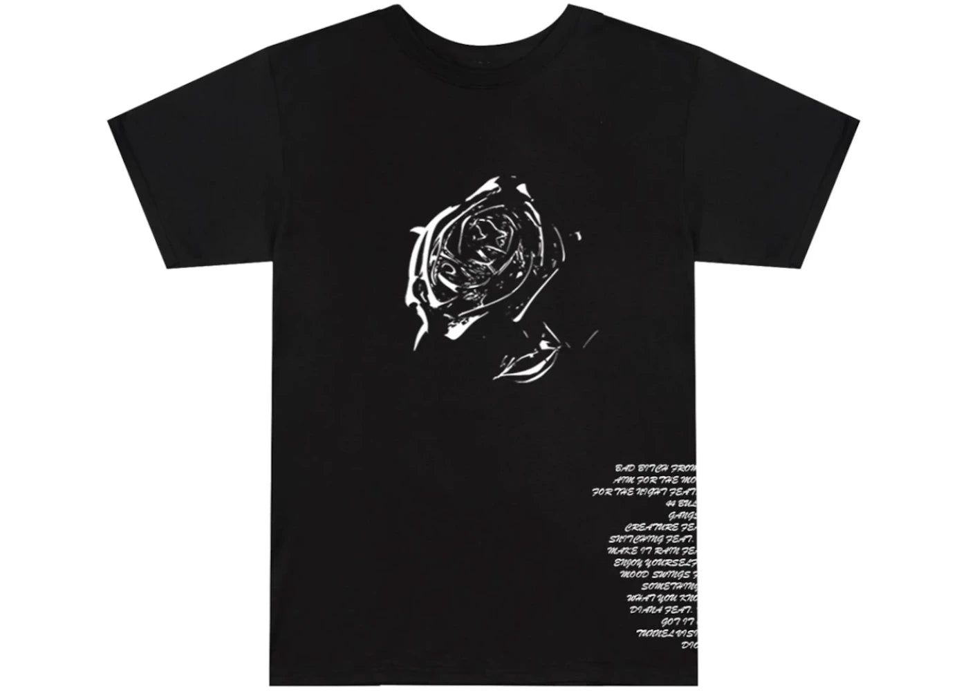 pop smoke x vlone tracklist tee black