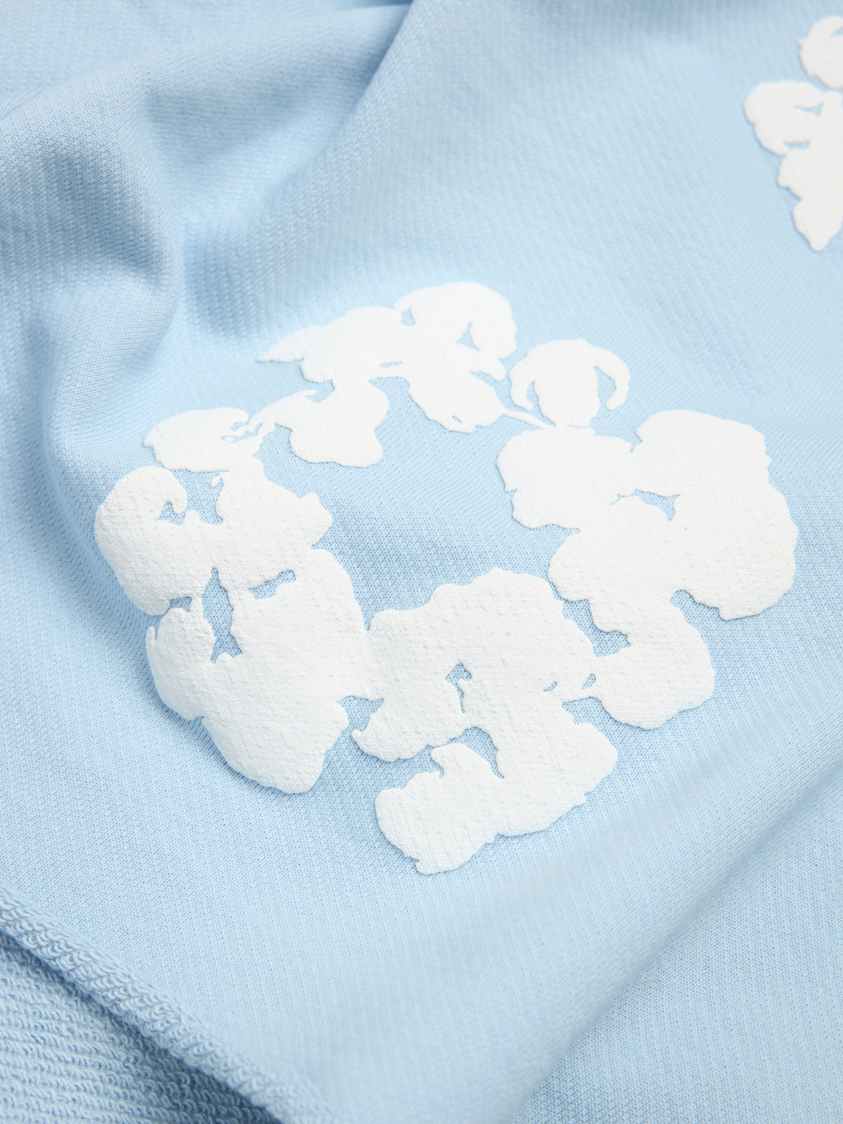 Denim Tears Cotton Wreath Sweatshorts Powder Blue