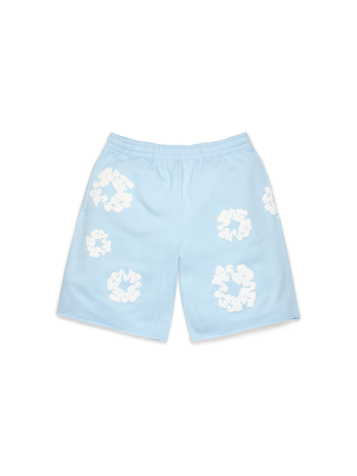 Denim Tears Cotton Wreath Sweatshorts Powder Blue