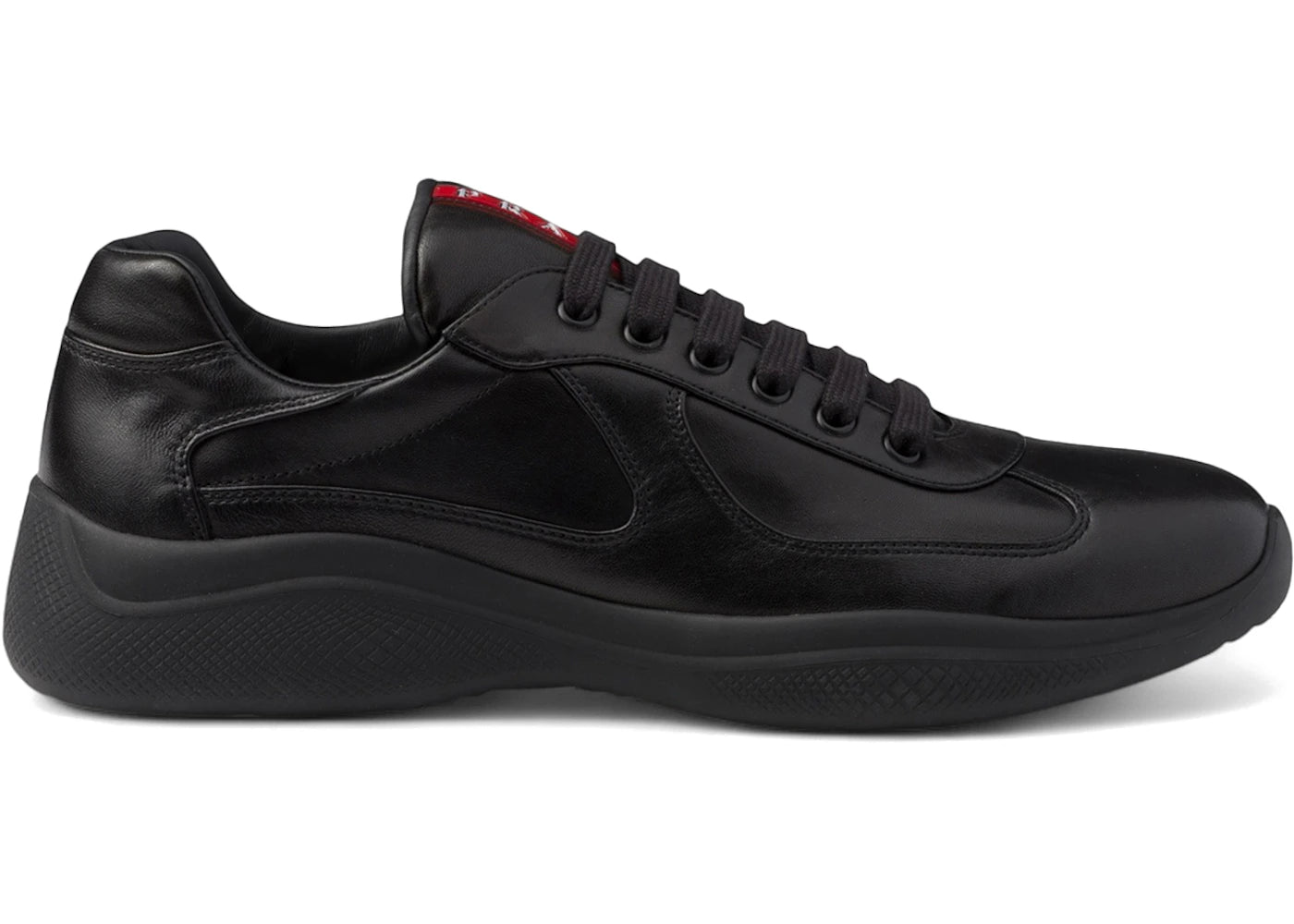 Prada America'S Cup Black Nappa Leather