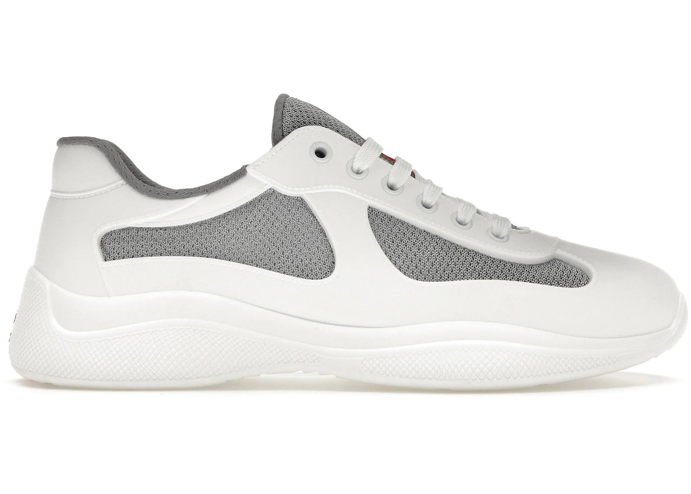Prada America'S Cup White Grey