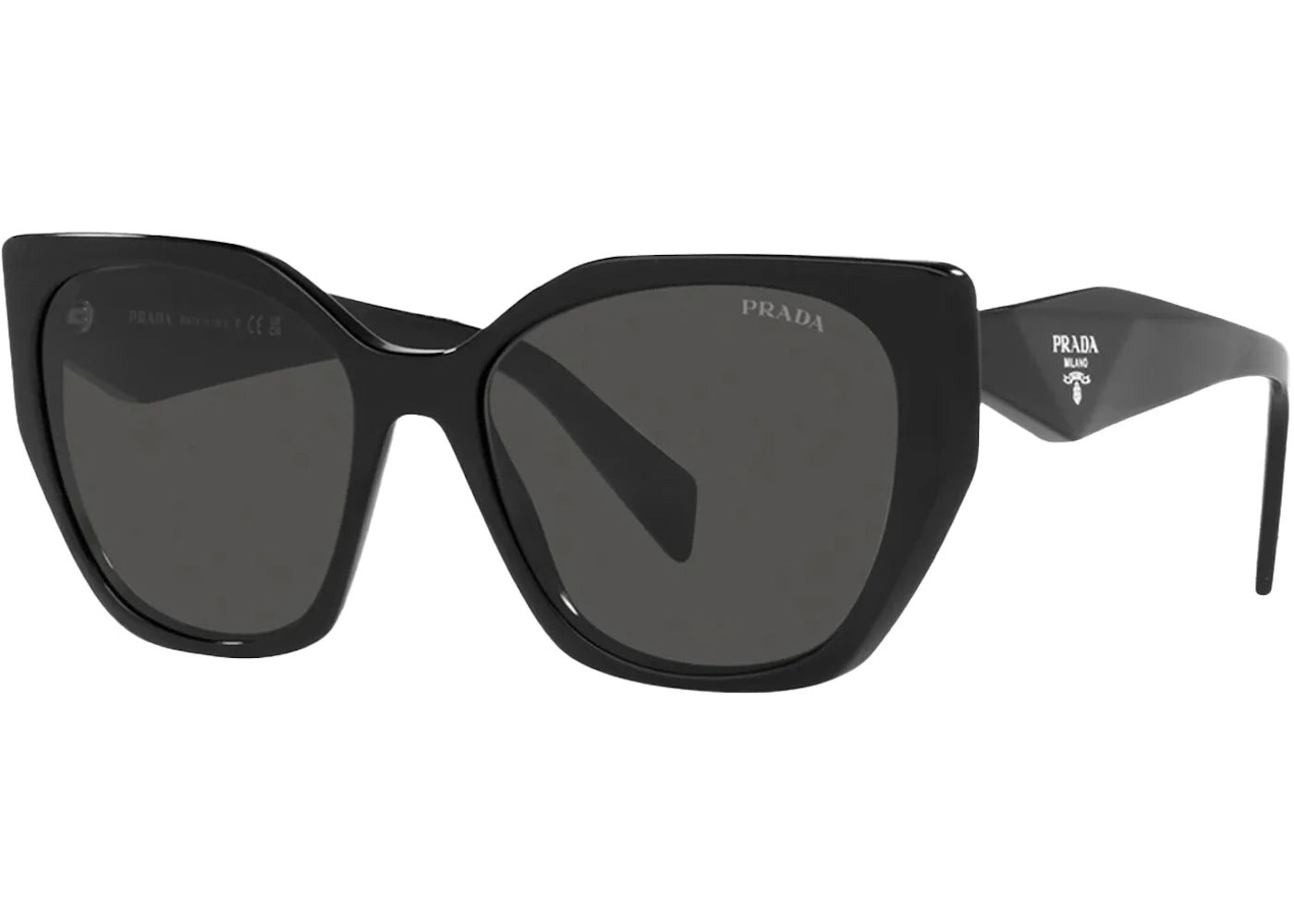 Prada Geometric Square Sunglasses Black (Spr19Z)